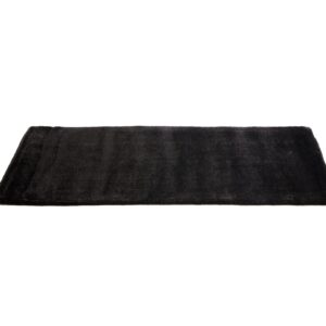 tappeto Tundra juta/rasato nero made in Italy by Atipico